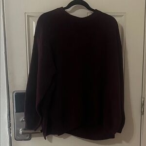 H&M Women's Burgundy Sweater XL